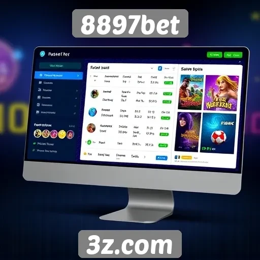 Explorando a interface do usuário no 8897bet